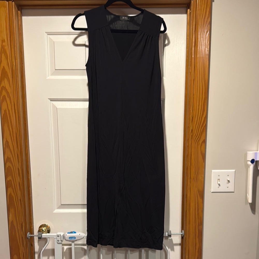 BCBG Elegant Black Sleeveless Dress